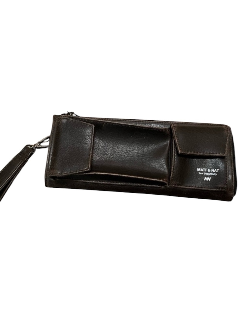 Matt & Nat dark brown wallet. Like new